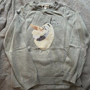 NWT Gap Kids Olaf Sweater Size XXL 14-16
